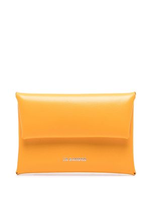Jil Sander Coin Purse leather wallet - Orange
