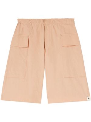 Jil Sander cotton cargo shorts - Pink