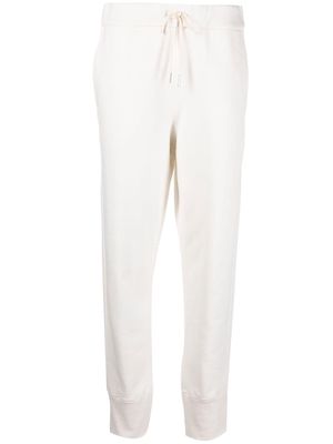 Jil Sander cotton drawstring trousers - White