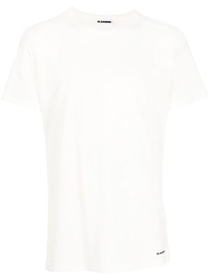 Jil Sander crew-neck fitted T-shirt - White