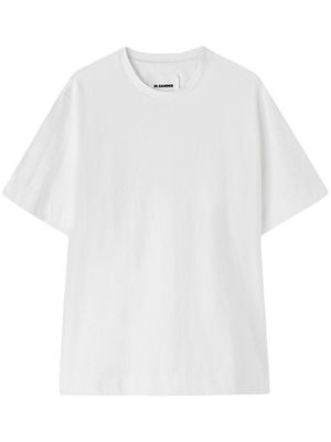 Jil Sander crew-neck stretch-cotton T-shirt - White