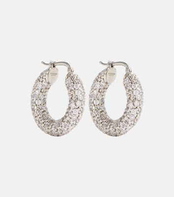 Jil Sander Crystal-embellished earrings
