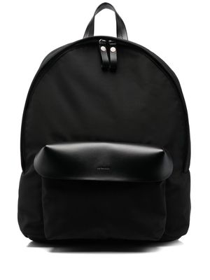 Jil Sander debossed-logo backpack - Black