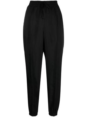 Jil Sander drawstring tapered trousers - Black