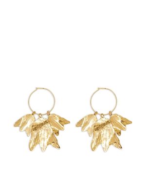 Jil Sander drop-design earrings - Gold