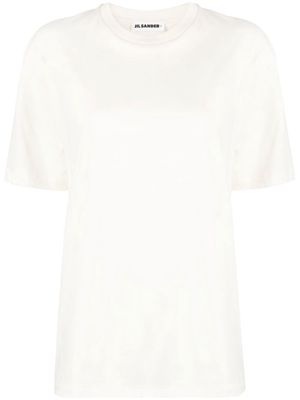 Jil Sander drop-shoulder short-sleeved T-shirt - Neutrals