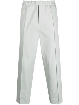 Jil Sander elasticated-waist pleated trousers - Grey