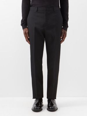 Jil Sander - Elasticated-waist Recycled-fibre Trousers - Mens - Black