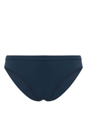 Jil Sander elasticated-waistband bikini bottom - Blue