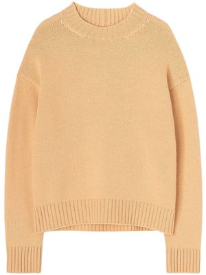 Jil Sander extra-long sleeve sweater - Orange