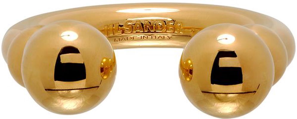 Jil Sander Gold Sphere Ring