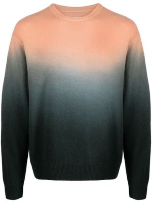 Jil Sander gradient-effect knit jumper - Orange