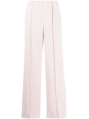 Jil Sander high-waist wide-leg trousers - Pink