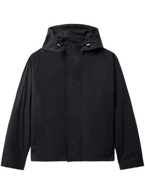 Jil Sander Hooded long sleeve jacket - Black