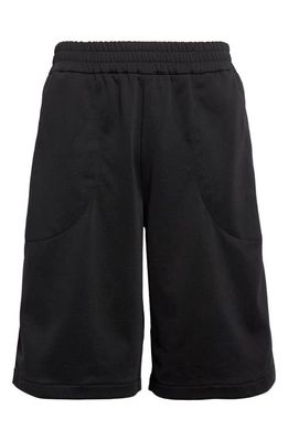 Jil Sander Jersey Shorts in Black