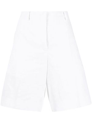 Jil Sander knee-length tailored shorts - White