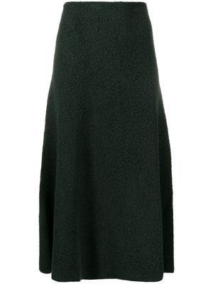 Jil Sander knitted midi skirt - Green