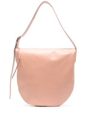 Jil Sander large calf leather tote bag - Pink