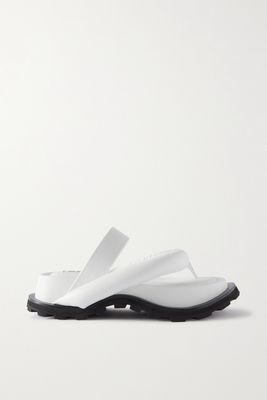 Jil Sander - Leather Sandals - Cream
