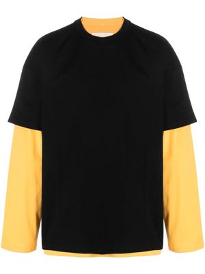 Jil Sander logo-print cotton T-shirt - Black