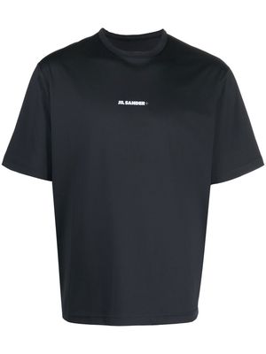 Jil Sander logo-print short-sleeve T-shirt - Black
