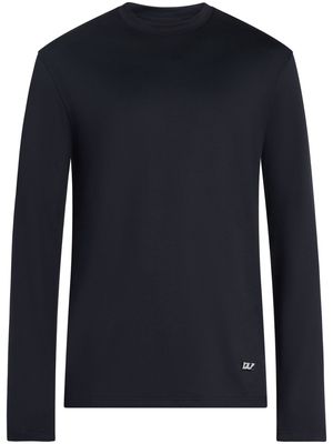 Jil Sander long-sleeved cotton T-shirt - Blue