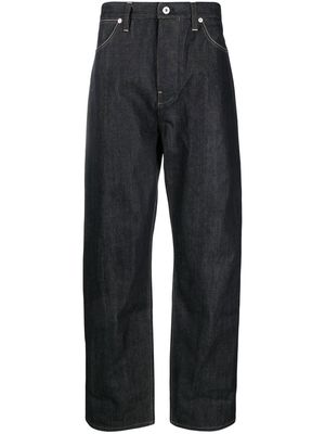 Jil Sander loose-cut five-pocket jeans - Blue
