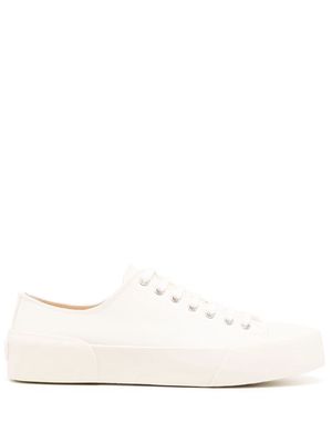 Jil Sander low-top canvas sneakers - White