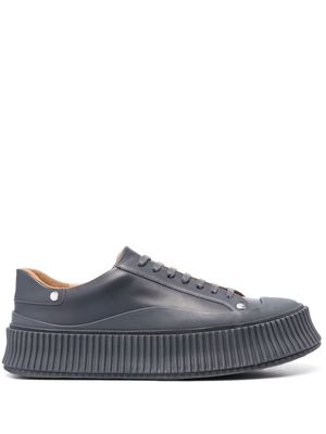 Jil Sander low-top platform sneakers - Grey