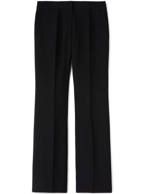 Jil Sander low-waist flared trousers - Black