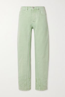 Jil Sander - Mid-rise Straight-leg Organic Jeans - Green