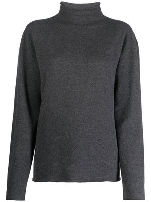 Jil Sander mock-neck knitted jumper - Grey