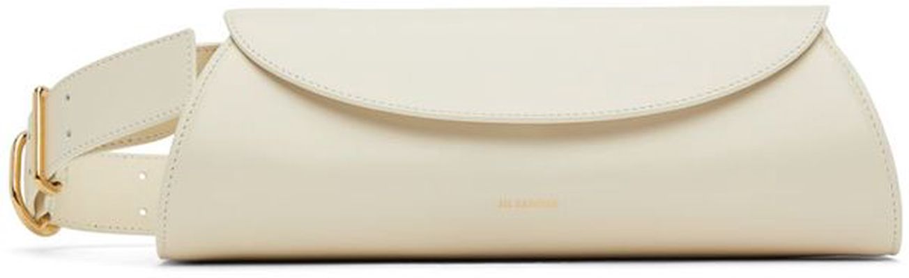 Jil Sander Off-White Small Cannolo Bag
