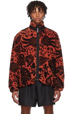 Jil Sander Orange Cotton Jacket