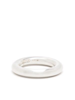 Jil Sander oversized band ring - Silver