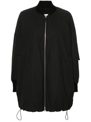 Jil Sander padded zipped jacket - Black