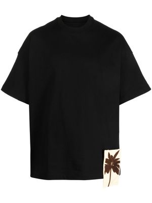 Jil Sander patch-detail cotton T-shirt - Black