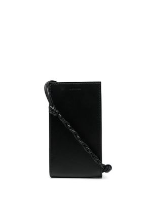 Jil Sander phone-holder shoulder bag - Black