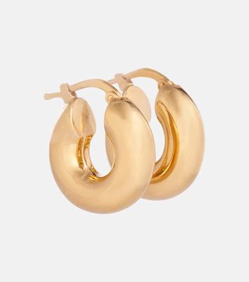 Jil Sander Plated hoop earrings