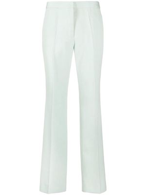 Jil Sander pressed-crease tailored trousers - Blue