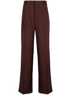 Jil Sander pressed-crease tailored trousers