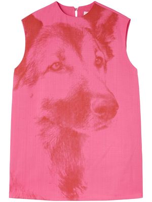 Jil Sander printed tank top - Pink