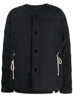 Jil Sander quilted down jacket - Black