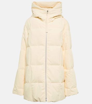 Jil Sander Quilted hooded coat