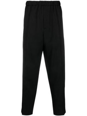 Jil Sander relaxed-fit tapered trousers - Black