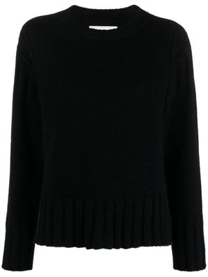 Jil Sander ribbed cashmere jumper - Black