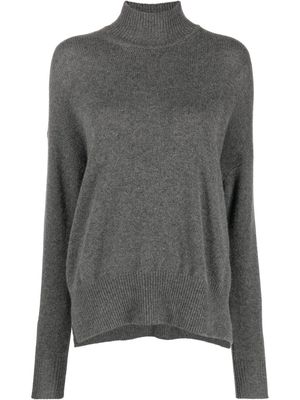 Jil Sander roll-neck knit jumper - Grey