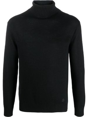 Jil Sander roll neck knitted sweater - Black