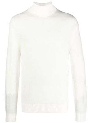 Jil Sander roll neck knitted sweater - Neutrals