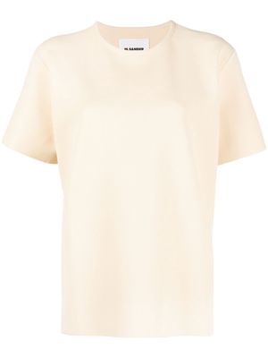 Jil Sander round-neck short-sleeved T-shirt - Neutrals